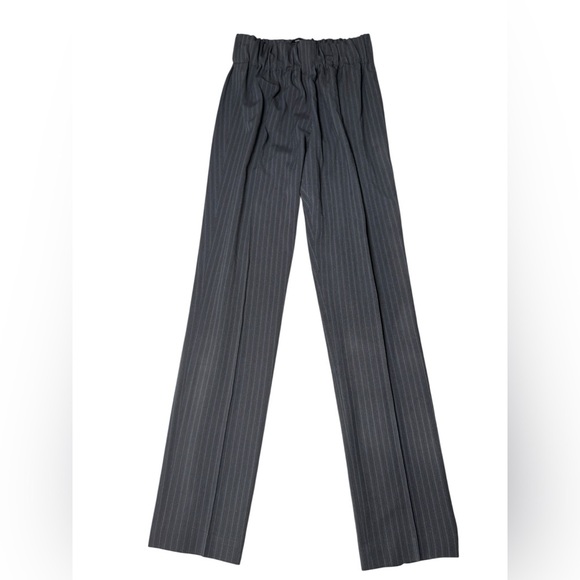 BCBGMAXAZRIA Pinstripe Wide Leg Dress Pants Size 6 - Picture 1 of 5